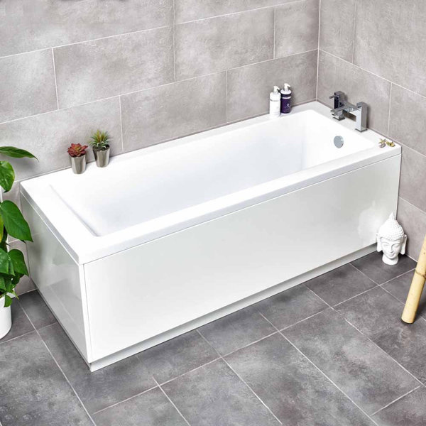 K-Vit Options 1700cm x Insert Standard Acrylic Bathtub with Tap ...